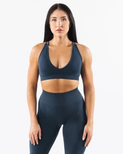 Amplify Deep V Bra
