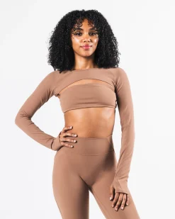 Aura Shrug LS