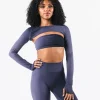 Aura Shrug LS