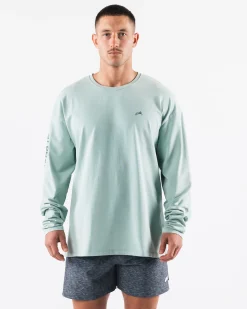Breathe More LS Tee
