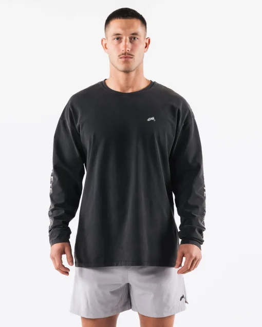 Breathe More LS Tee