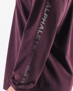 Breathe More LS Tee