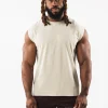 Brushed Wolf Head Muscle Tank