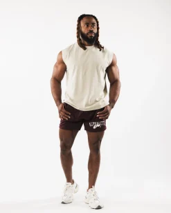 Brushed Wolf Head Muscle Tank
