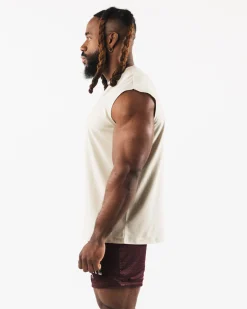 Brushed Wolf Head Muscle Tank