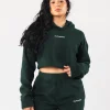 King Crop Hoodie