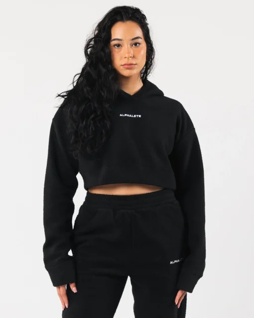King Crop Hoodie