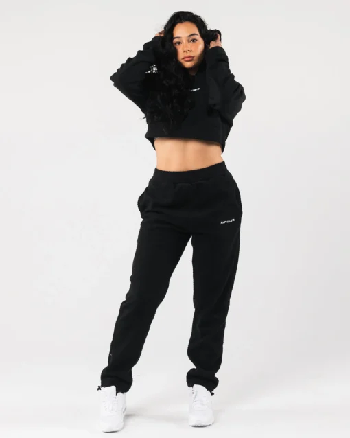 King Crop Hoodie