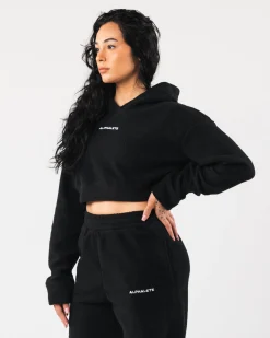 King Crop Hoodie