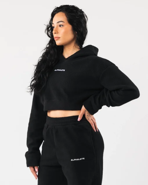 King Crop Hoodie