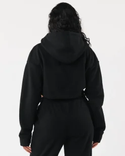 King Crop Hoodie