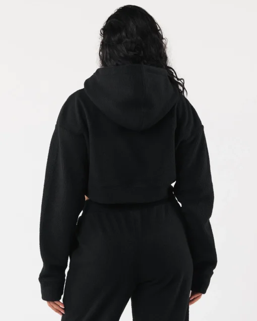 King Crop Hoodie