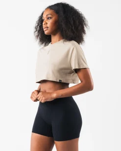 LDB Oversized Crop Tee