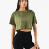 Margo Mesh Crop Tee