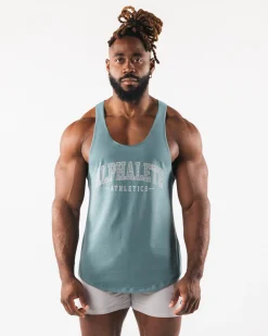 Paisley Print Raw Cut Tank