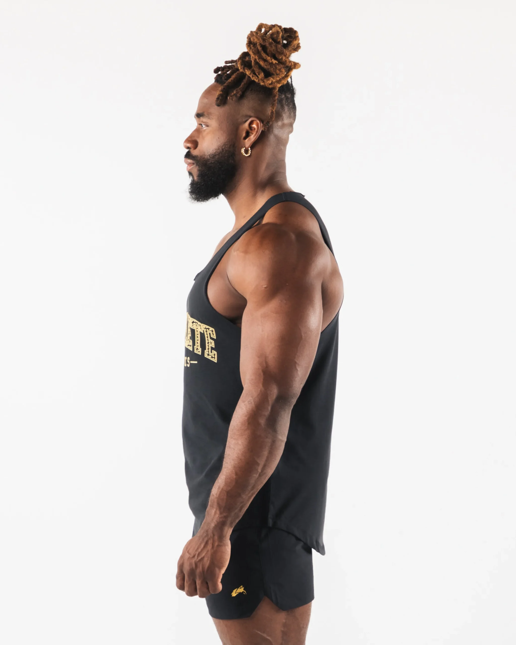 Paisley Print Raw Cut Tank