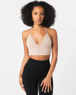 Seamless Ribbed Bra