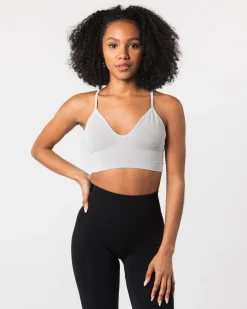 Seamless Ribbed Bra