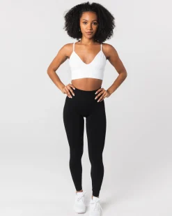 Seamless Ribbed Bra