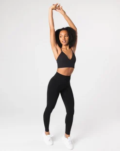 Seamless Ribbed Bra