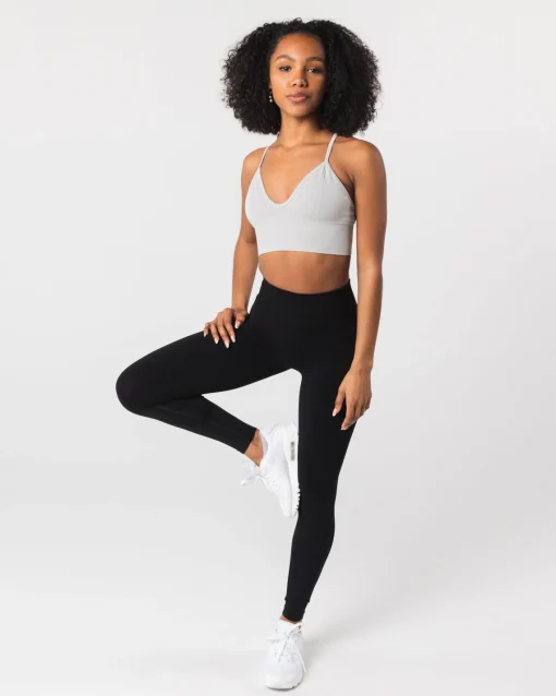 Seamless Ribbed Bra