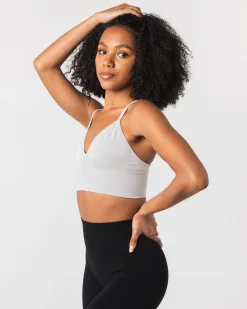 Seamless Ribbed Bra