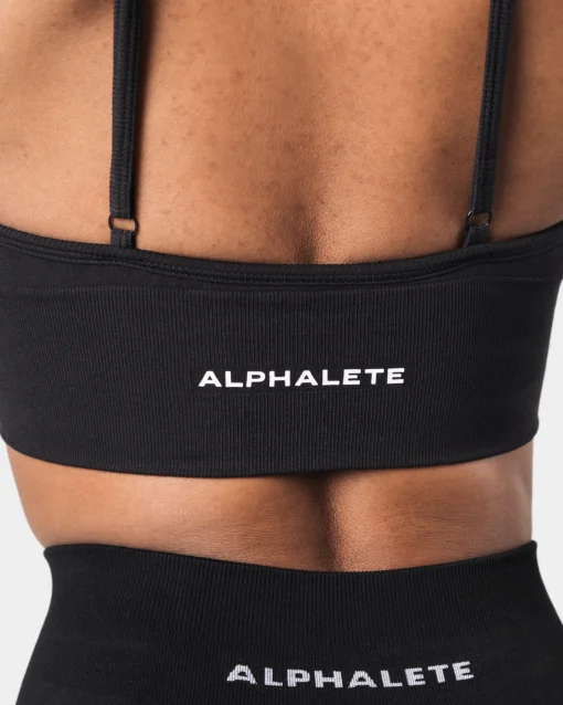 Seamless Ribbed Bra