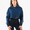 Trilogy Crop Hoodie
