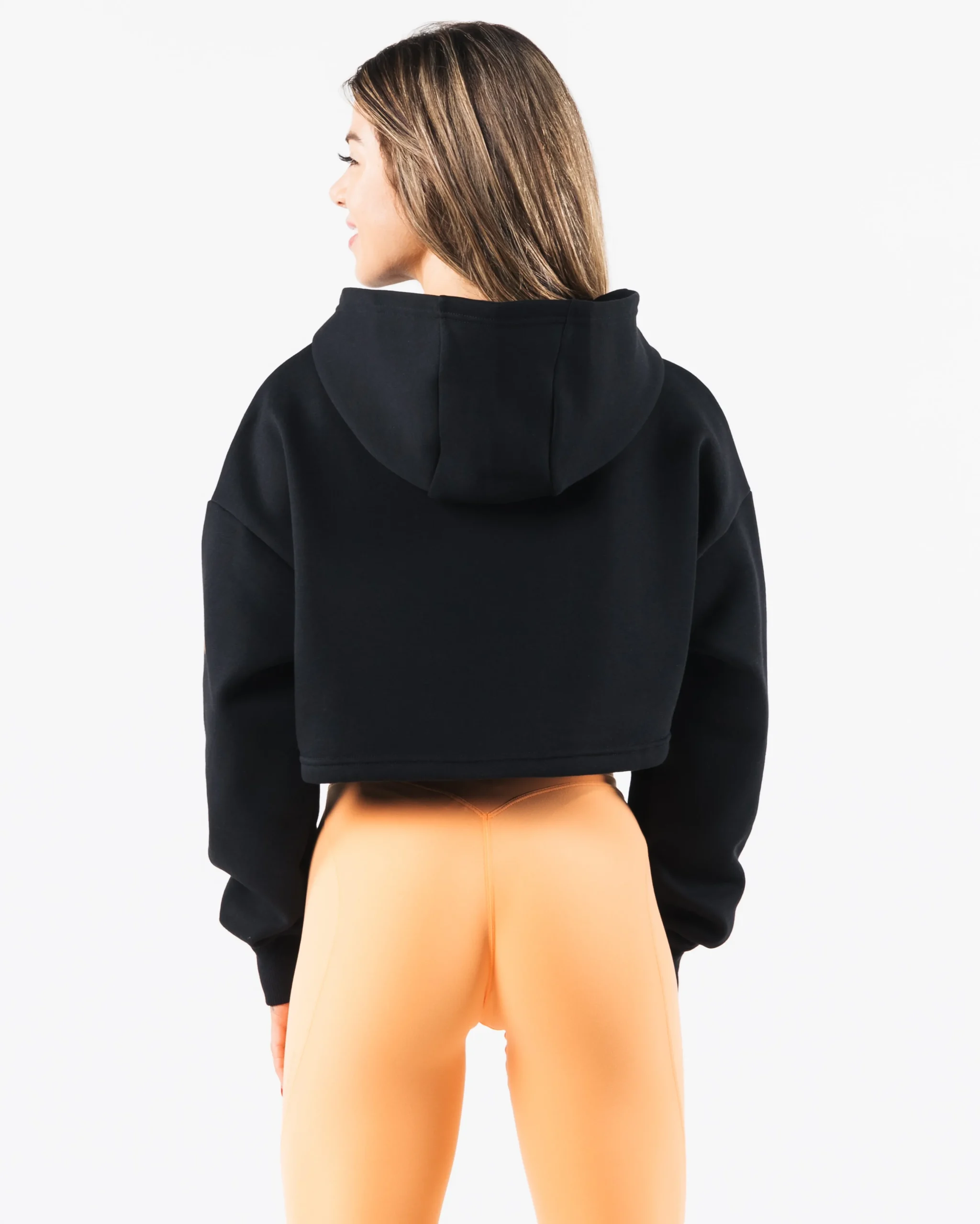 Trilogy Crop Hoodie