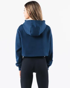 Trilogy Crop Hoodie