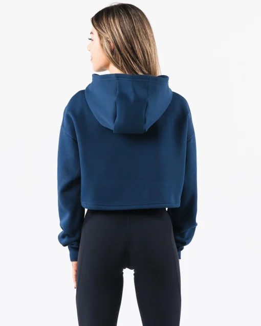 Trilogy Crop Hoodie