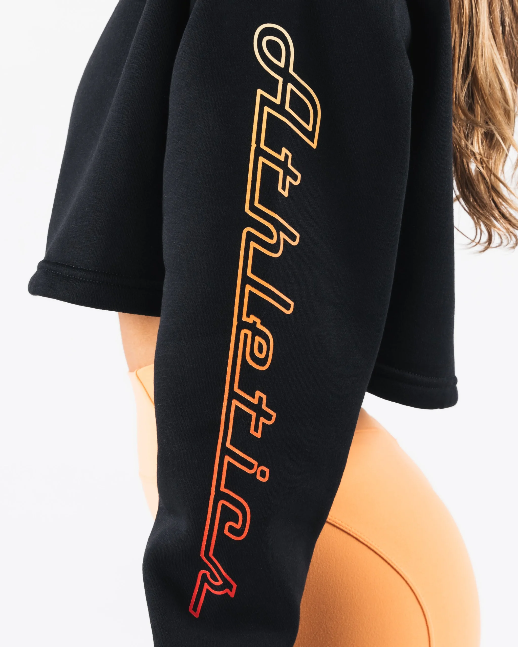 Trilogy Crop Hoodie